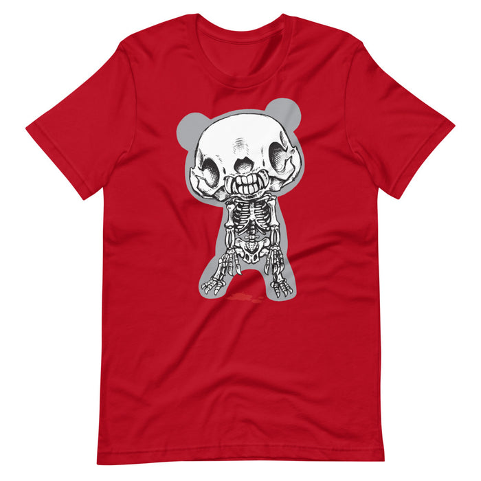 GLOOMY BEAR Official "GLOOMY BONES" Unisex T-shirt by Mori Chack